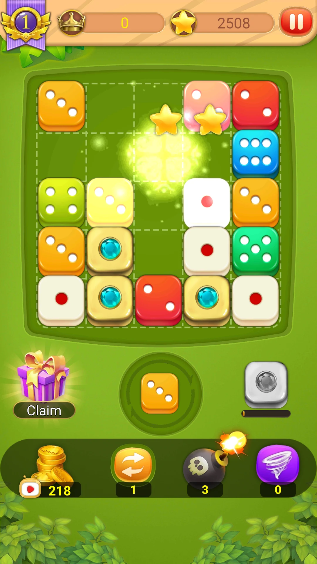 Dice Pop:Merge Puzzle screenshot