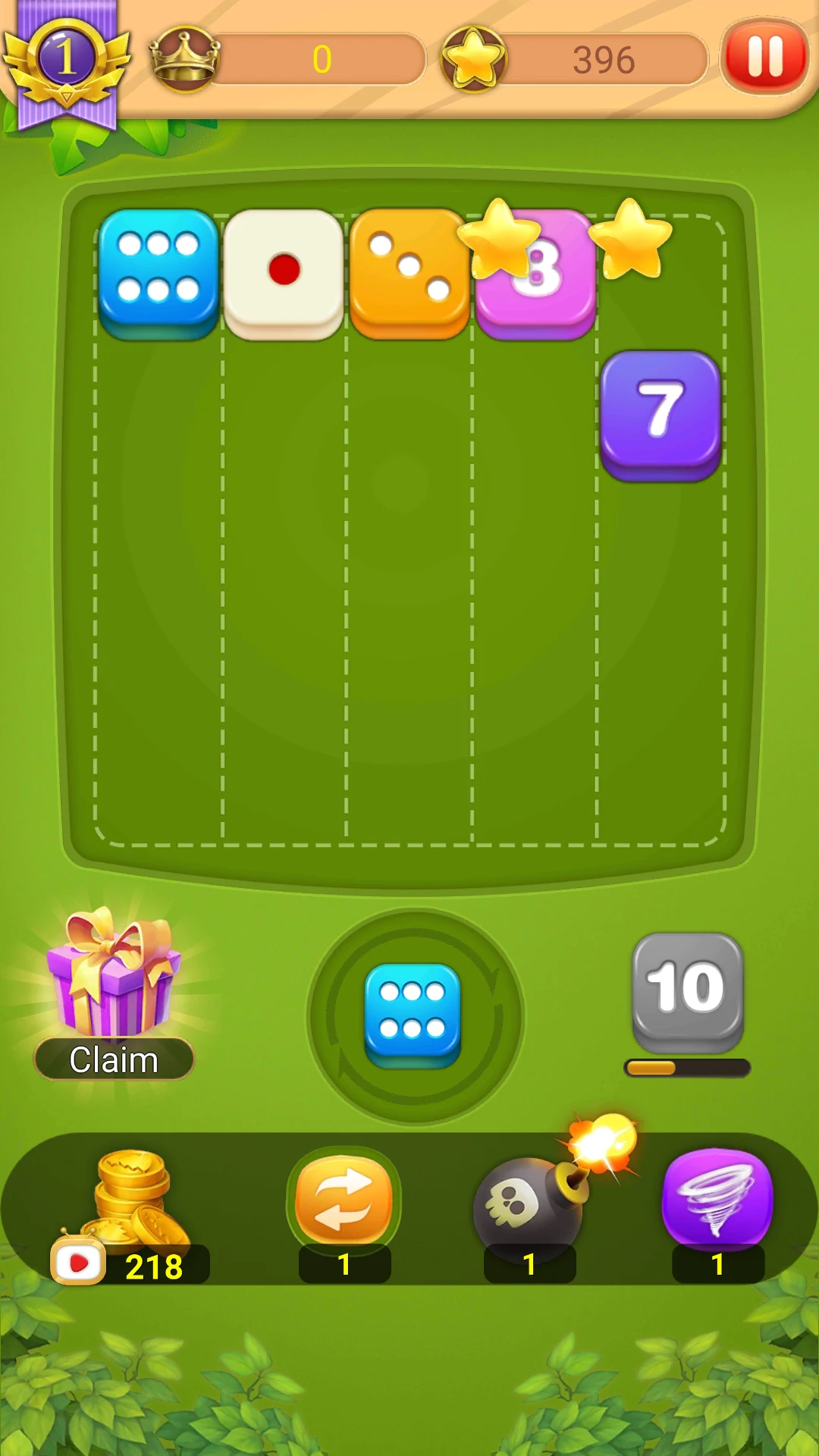 Dice Pop:Merge Puzzle screenshot